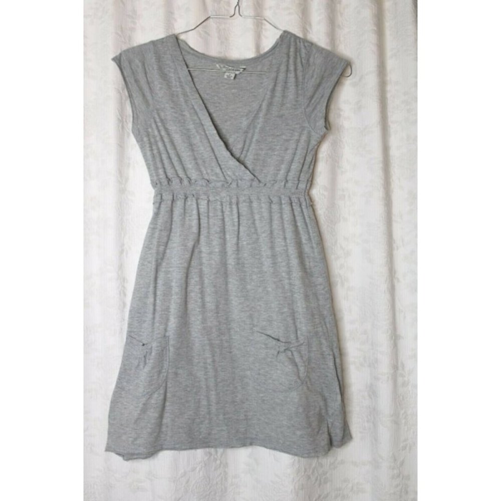 Juniors Size S Gray Jersey Knit Dress VINTAGE GIRL